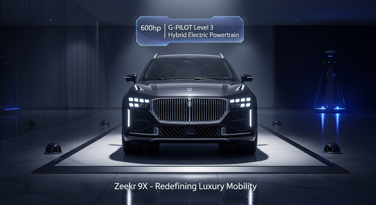 Zeekr 9X: електрифицирана алтернатива на Rolls-Royce Cullinan от Geely