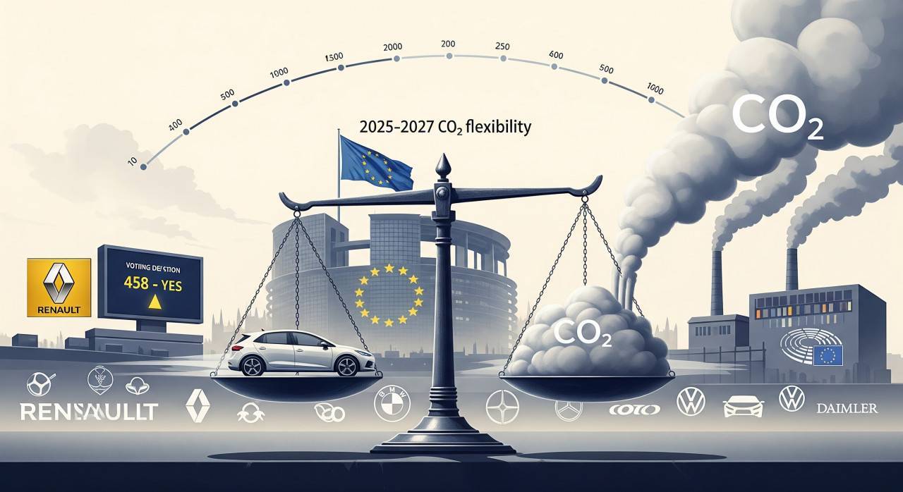 Норми за CO2: Европейският парламент гласува за облекчаване на правилата Норми за CO2: Европейският парламент гласува за облекчаване на правилата