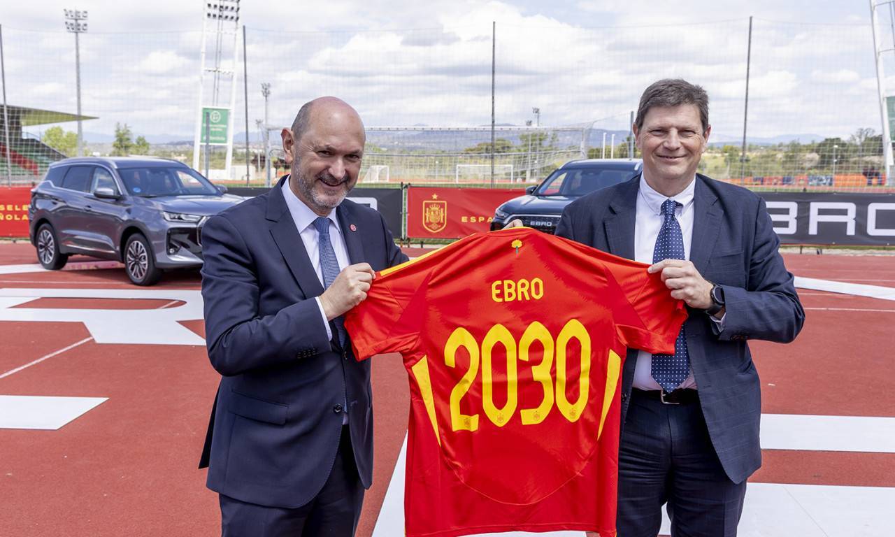 Ebro става официален спонсор на испанския национален отбор по футбол до 2028 г. Ebro става официален спонсор на испанския национален отбор по футбол до 2028 г.