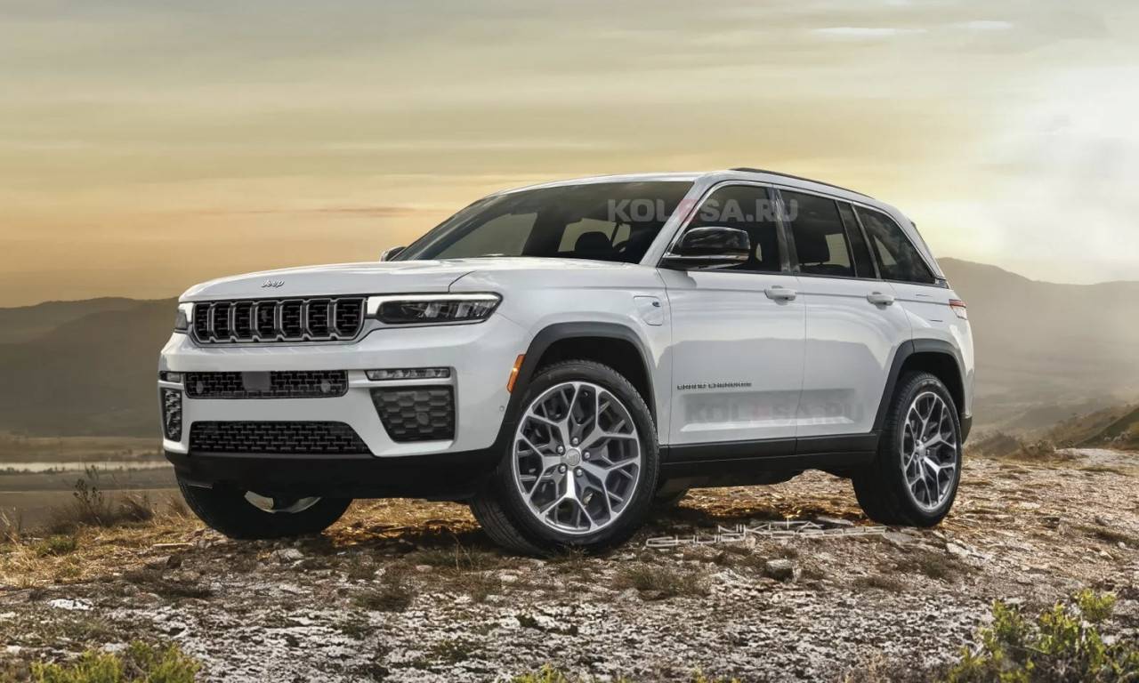 Нови рендъри на Jeep Grand Cherokee 2025: Обновен дизайн Нови рендъри на Jeep Grand Cherokee 2025: Обновен дизайн