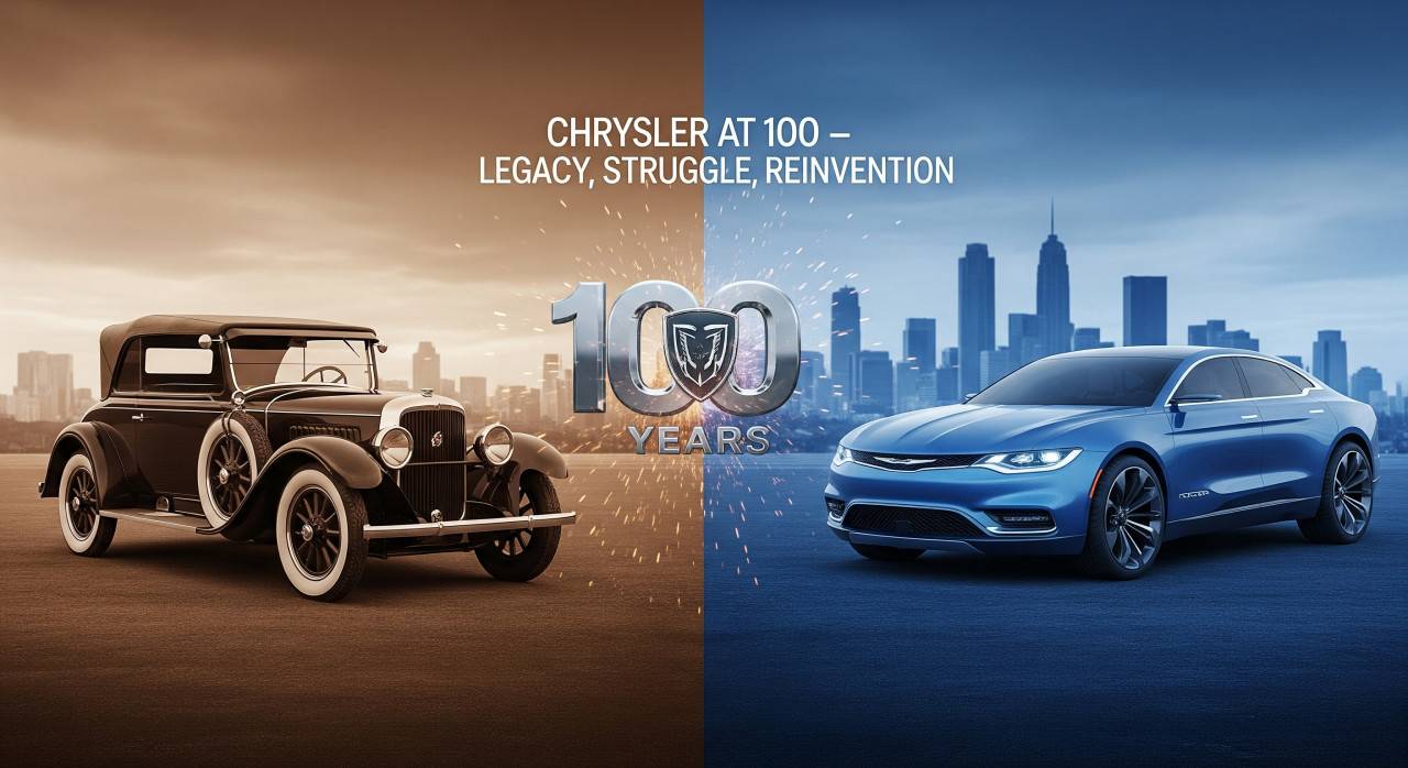 Chrysler отбелязва 100-годишен юбилей с обещание за три нови модела Chrysler отбелязва 100-годишен юбилей с обещание за три нови модела