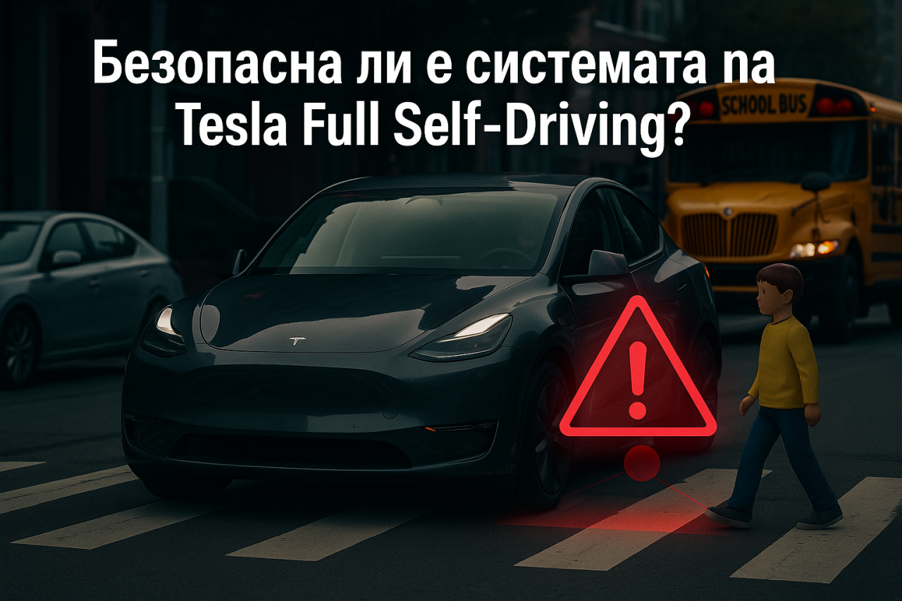 Спорни тестове поставят под въпрос безопасността на системата "Full Self-Driving" на Tesla
