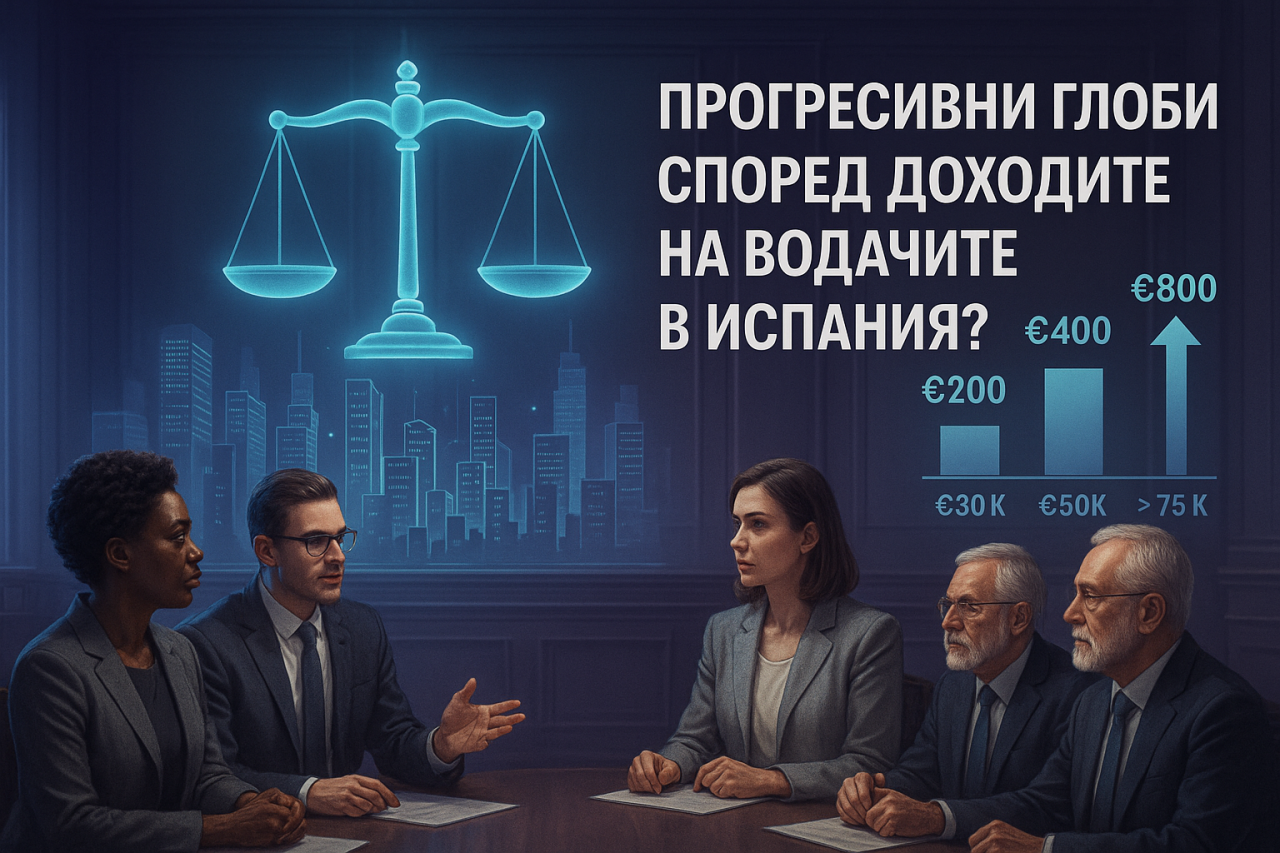 Прогресивни глоби според доходите на водачите в Испания? Прогресивни глоби според доходите на водачите в Испания?