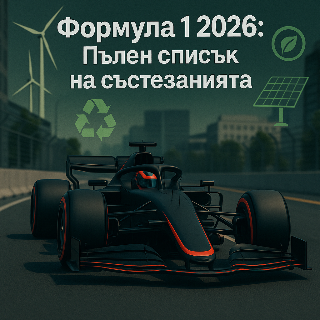 Формула 1: календарът за 2026 г., нови правила и надпревари в Испания Формула 1: календарът за 2026 г., нови правила и надпревари в Испания