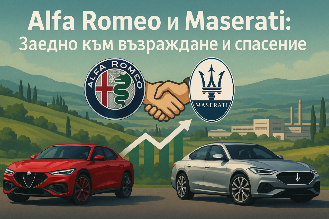 Alfa Romeo и Maserati ще разработват автомобили заедно, за да намалят разходите Alfa Romeo и Maserati ще разработват автомобили заедно, за да намалят разходите