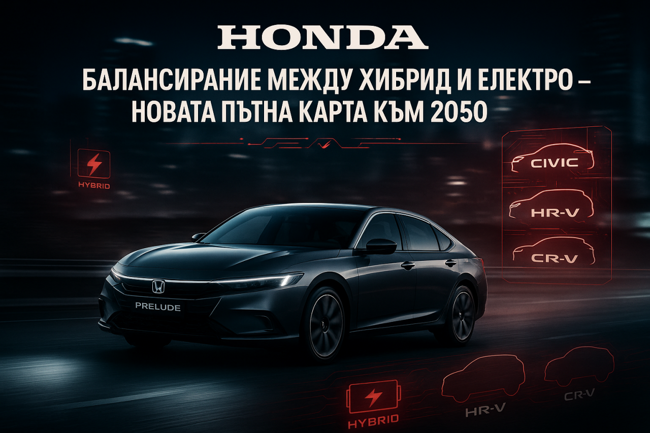 Бъдещето на Honda: Нови модели и хибриди до 2035 г. Бъдещето на Honda: Нови модели и хибриди до 2035 г.