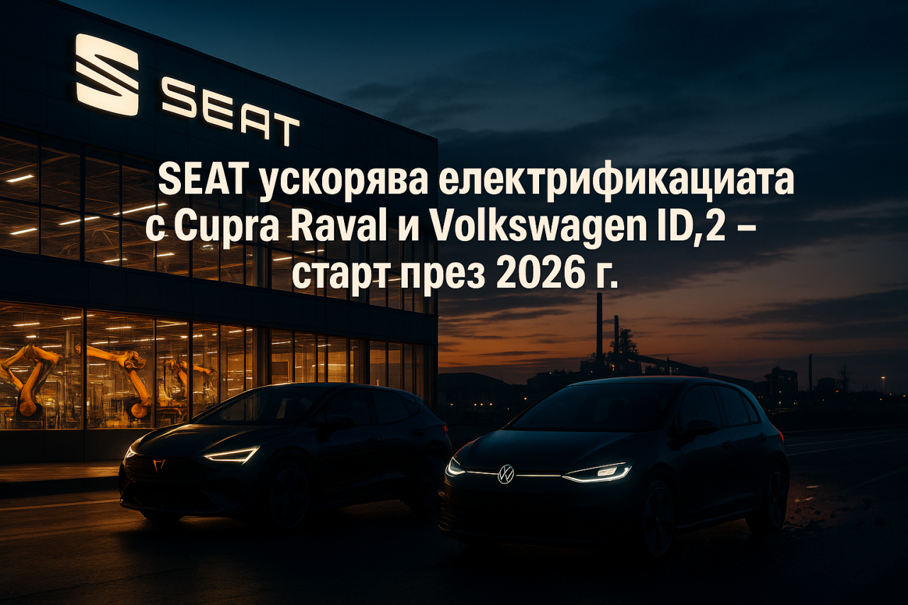 Seat се подготвя да произведе два електрически автомобила: Cupra Raval и Volkswagen ID.2 Seat се подготвя да произведе два електрически автомобила: Cupra Raval и Volkswagen ID.2