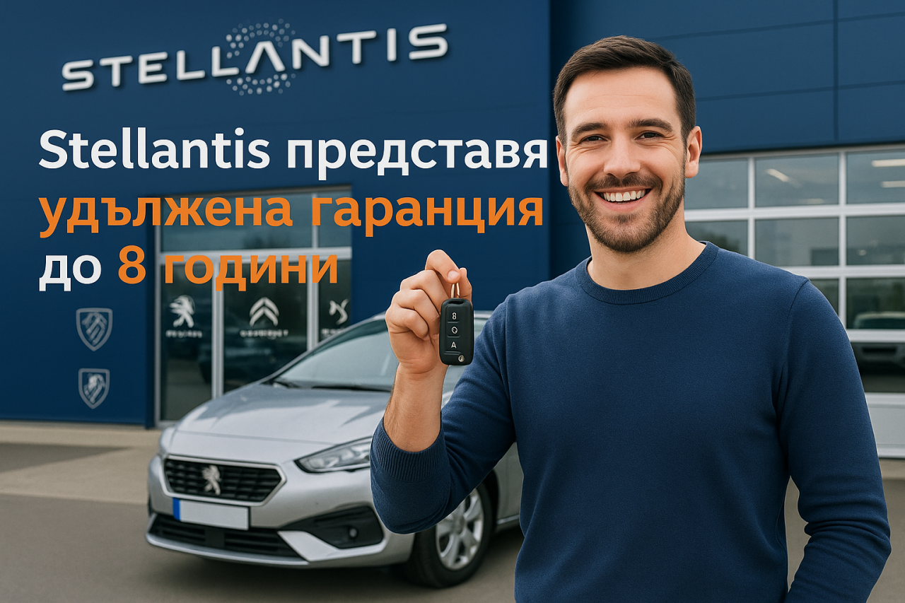 Stellantis въвежда осемгодишна гаранция с нови покрития Stellantis въвежда осемгодишна гаранция с нови покрития