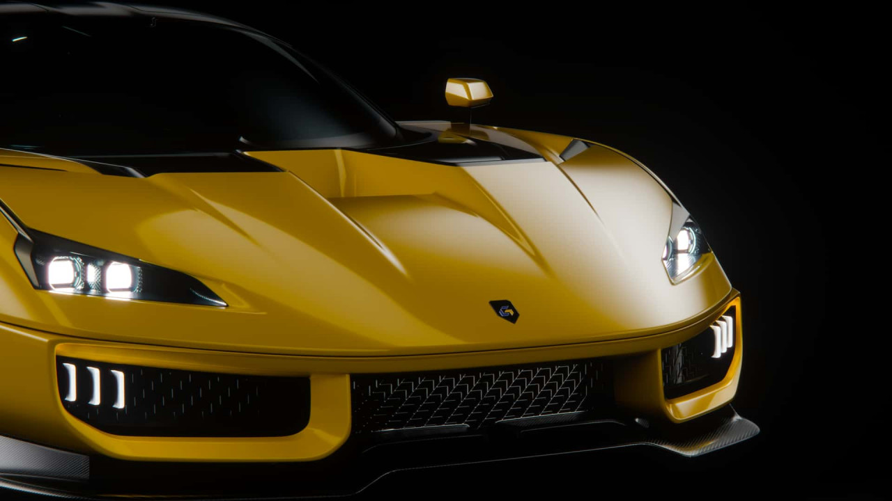 Тази хиперкола с четирите турбини и V-12 има за цел да се сблъска с Pagani Тази хиперкола с четирите турбини и V-12 има за цел да се сблъска с Pagani