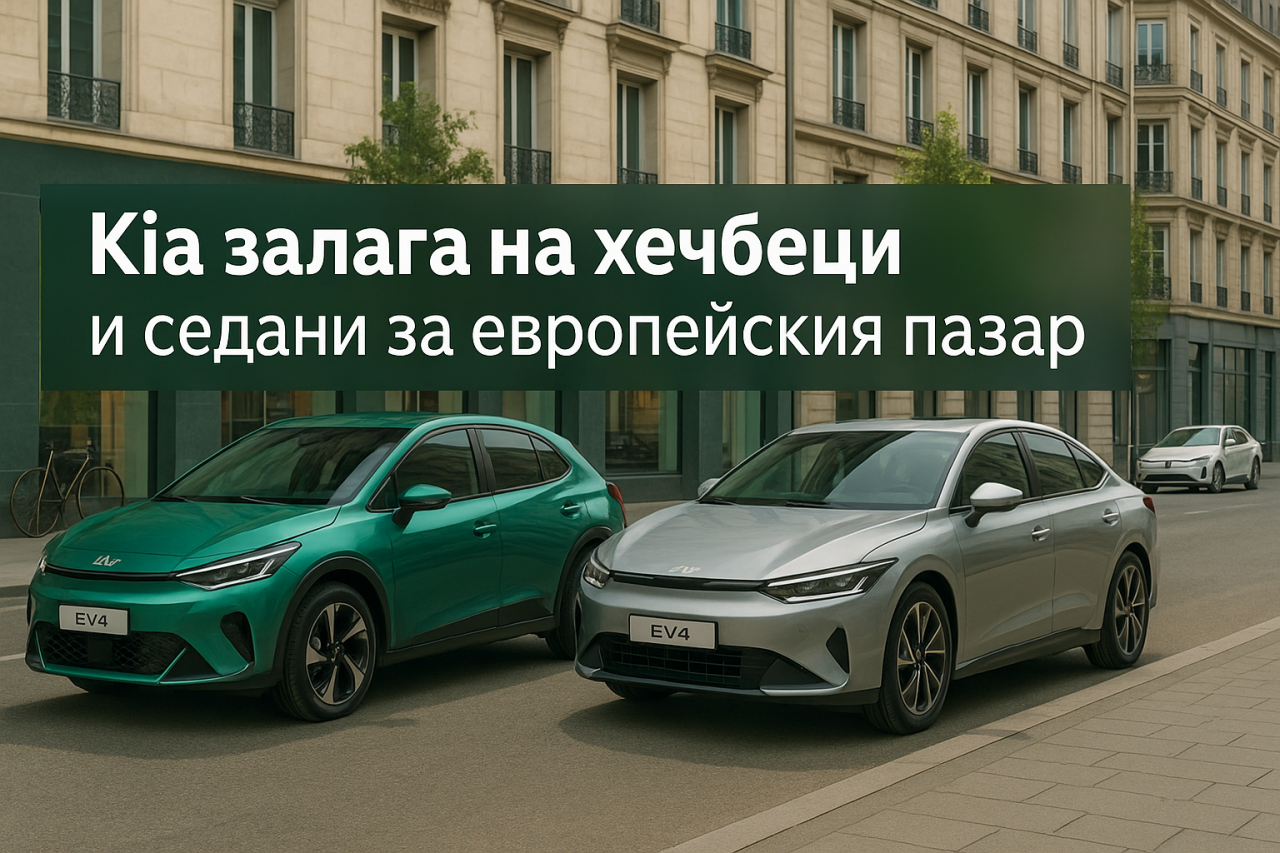 Kia предизвиква доминацията на SUV с хечбеци и седани Kia предизвиква доминацията на SUV с хечбеци и седани