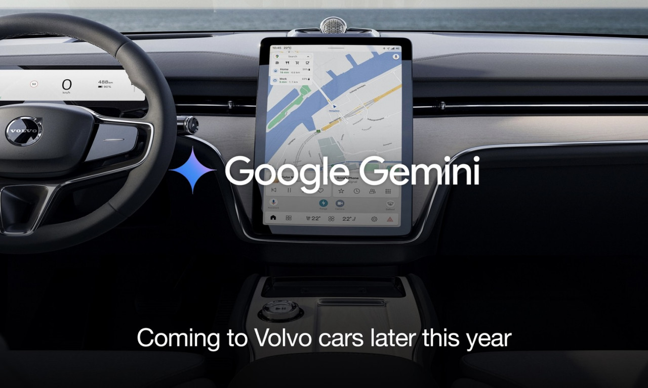 Volvo интегрира Google Gemini за интелигентен копилот Volvo интегрира Google Gemini за интелигентен копилот