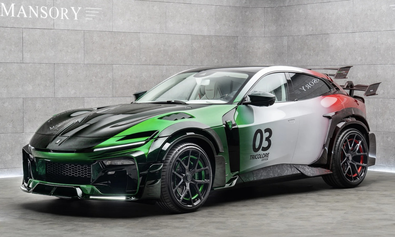 Mansory Pugnator Tricolore: Ferrari Purosangue по новому Mansory Pugnator Tricolore: Ferrari Purosangue по новому
