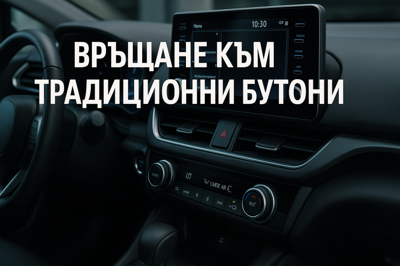 Volkswagen: купувачите в Европа предпочитат физически бутони Volkswagen: купувачите в Европа предпочитат физически бутони