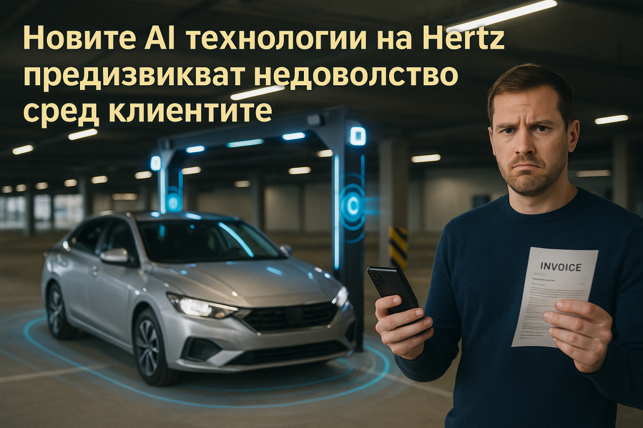 Hertz използва AI за оценка на щетите, но това разгневява клиентите Hertz използва AI за оценка на щетите, но това разгневява клиентите