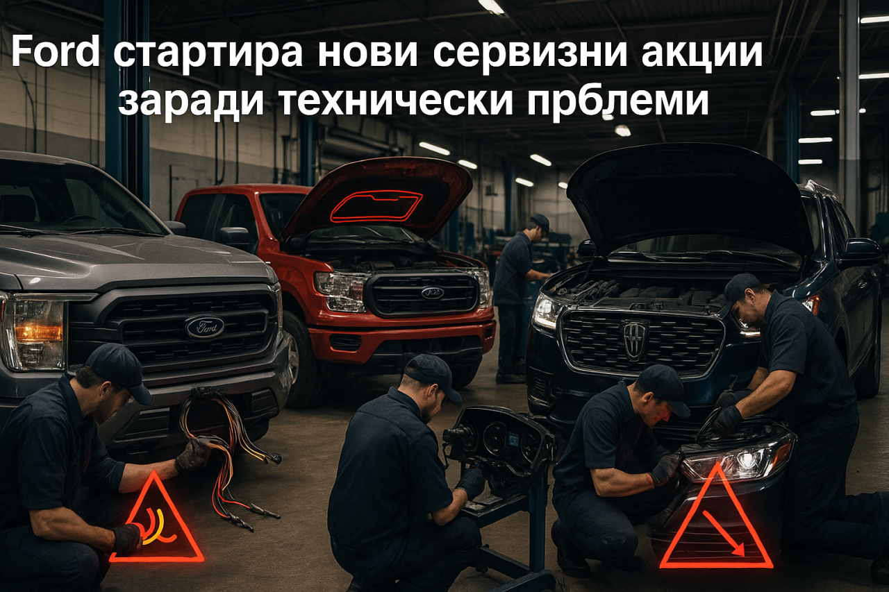 Ford с три нови сервизни акции за F-150, Ranger и Navigator Ford с три нови сервизни акции за F-150, Ranger и Navigator