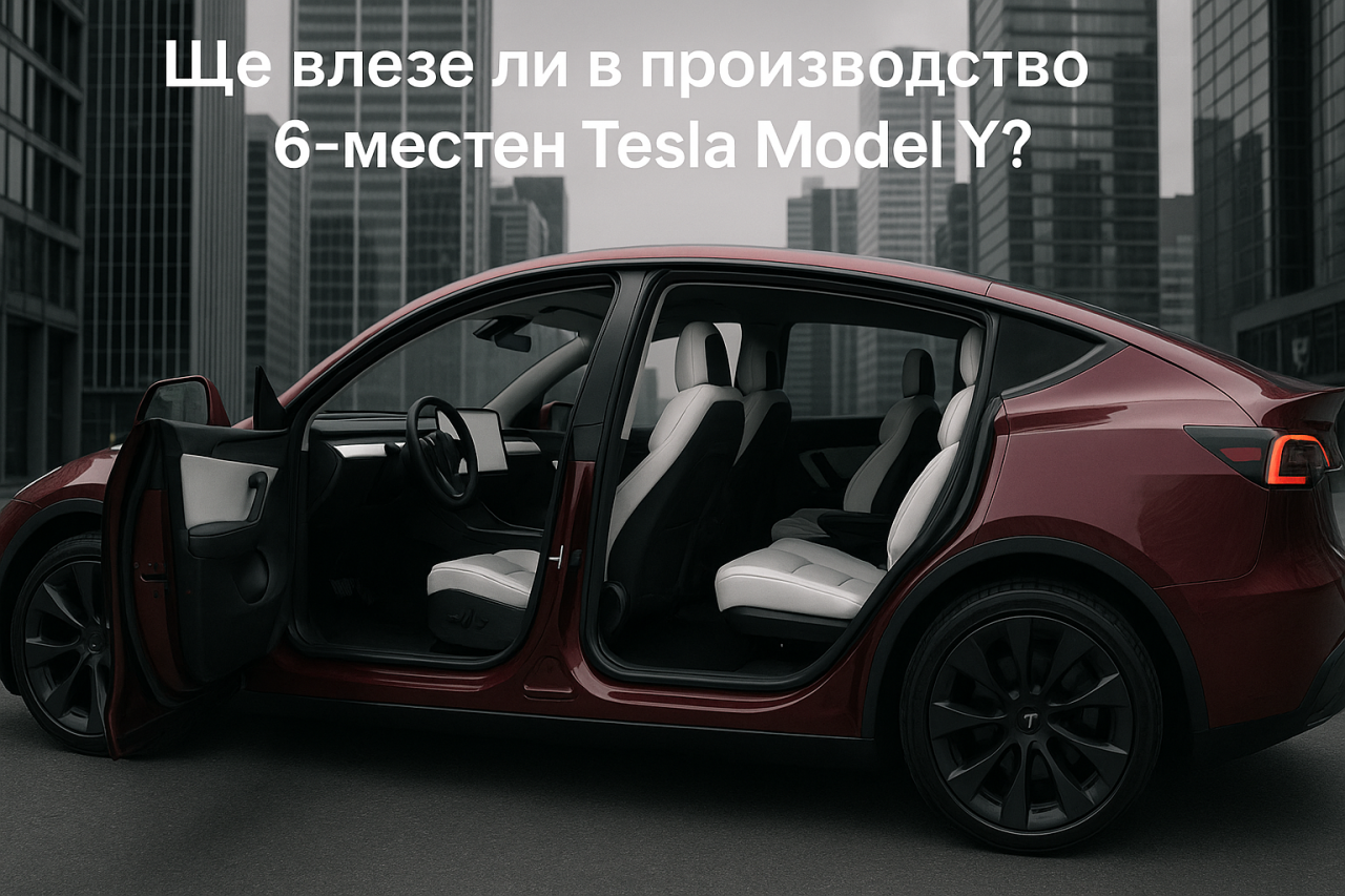 Tesla може да ни изненада с нов шестместен Model Y Tesla може да ни изненада с нов шестместен Model Y
