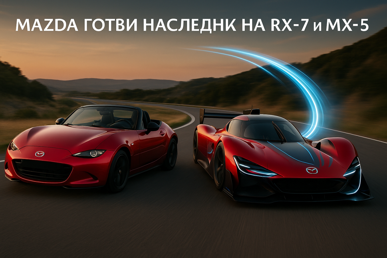 Mazda възражда роторния RX-7 и създава нов Miata Mazda възражда роторния RX-7 и създава нов Miata