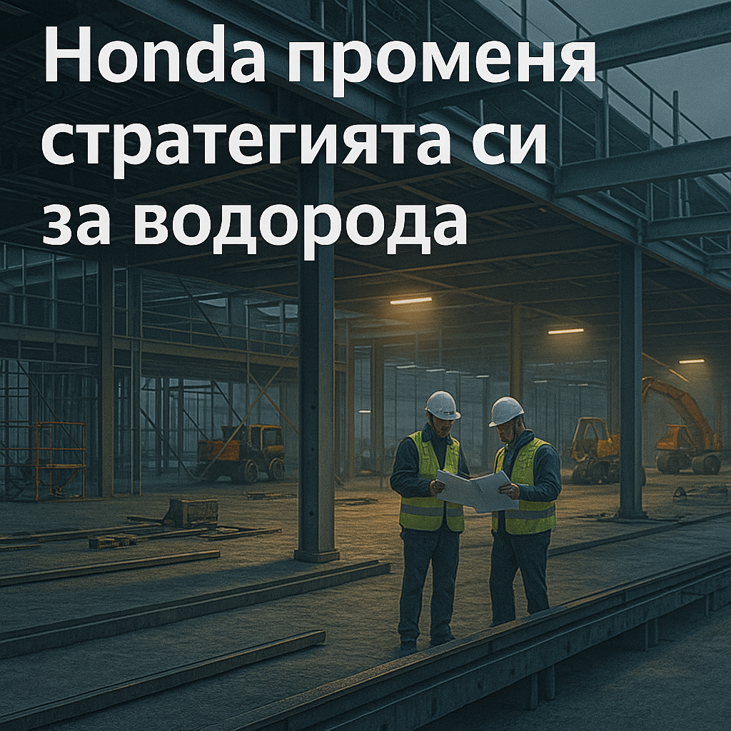 Honda намалява плановете си за водорода