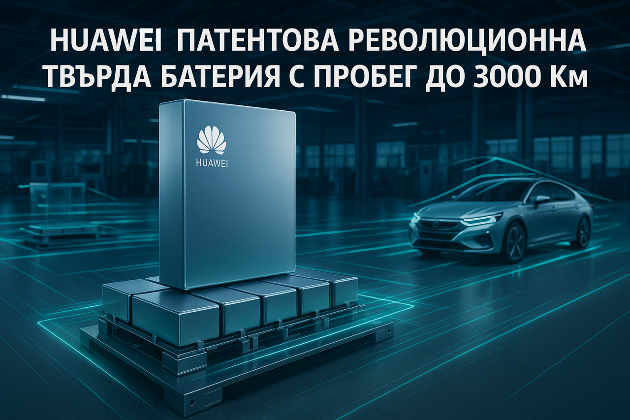 Huawei с нов пробив - батерия с пробег до 3000 км Huawei с нов пробив - батерия с пробег до 3000 км