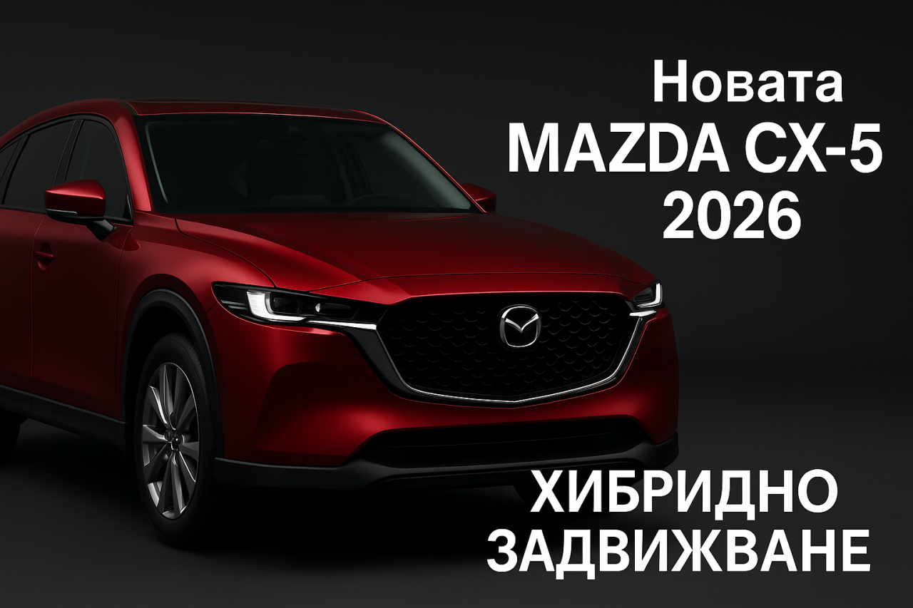 Какво да очакваме от Mazda CX-5 2026 Какво да очакваме от Mazda CX-5 2026