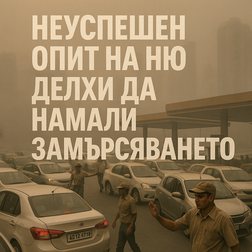 Опит за намаляване на замърсяването в Ню Делхи се провали