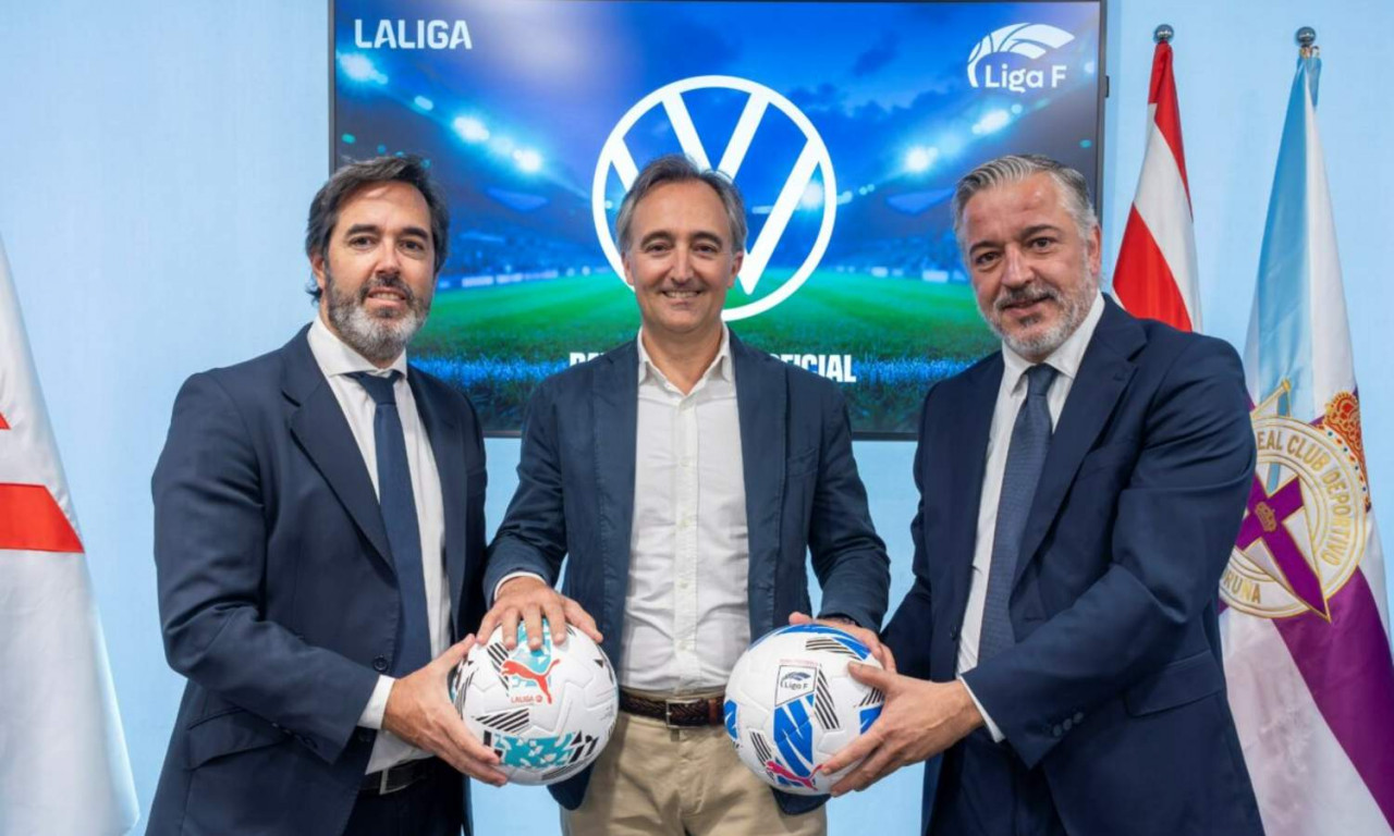 Volkswagen става официален спонсор на LaLiga и Liga F Volkswagen става официален спонсор на LaLiga и Liga F