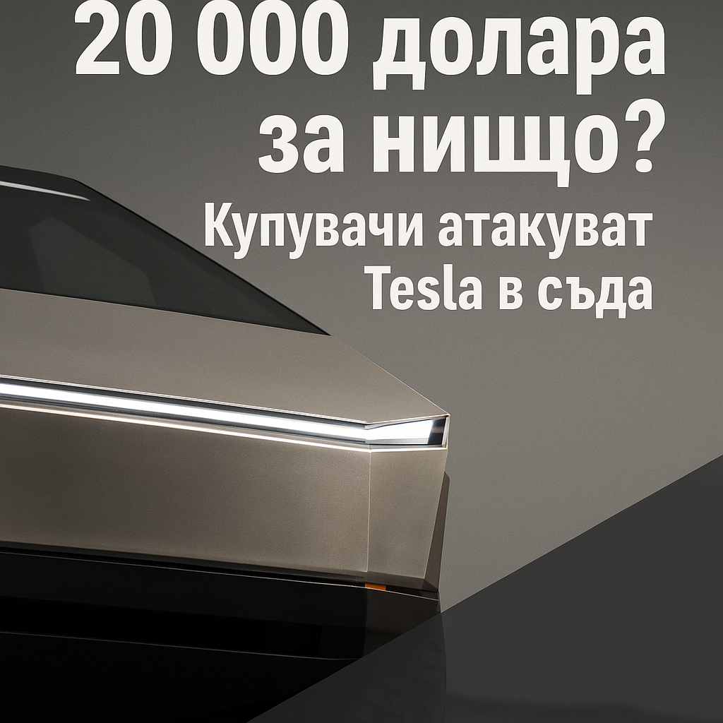 Калифорнийски собственици на Cybertruck съдят Tesla заради липсваща LED светлинна лента Калифорнийски собственици на Cybertruck съдят Tesla заради липсваща LED светлинна лента