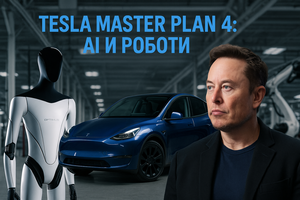 Tesla представя „Master Plan Part 4“ Tesla представя „Master Plan Part 4“