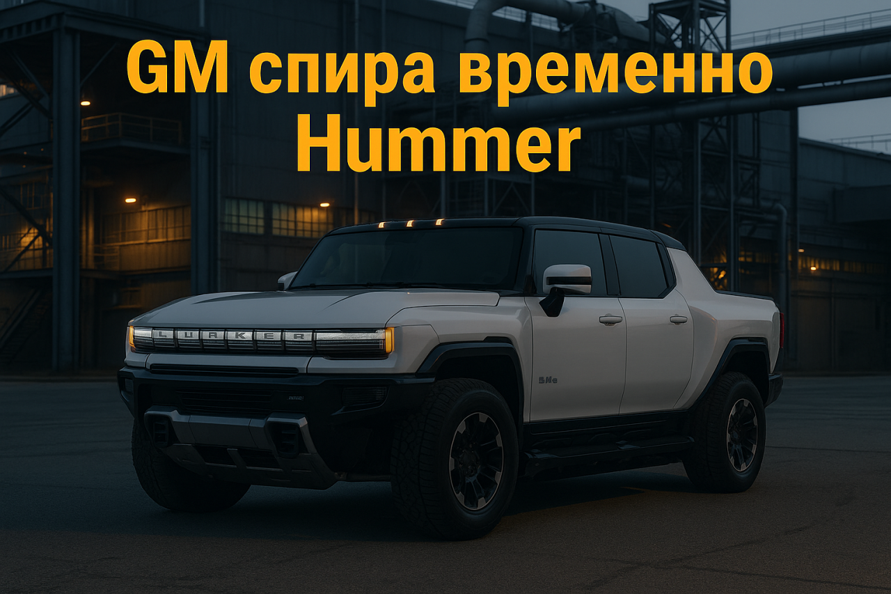 GM временно намалява производството на Hummer и други модели GM временно намалява производството на Hummer и други модели