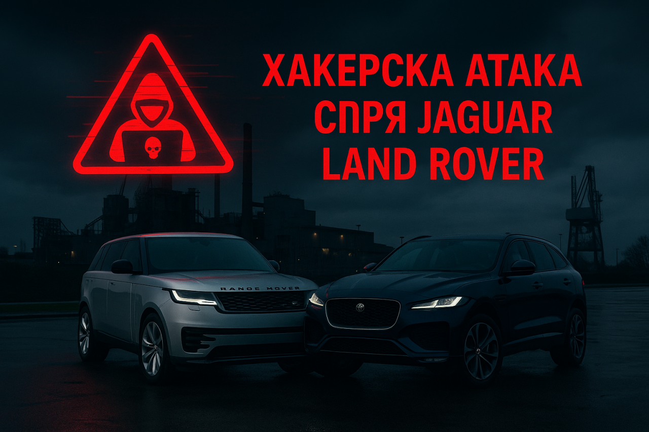 Кибератака парализира Jaguar Land Rover и спря производството Кибератака парализира Jaguar Land Rover и спря производството