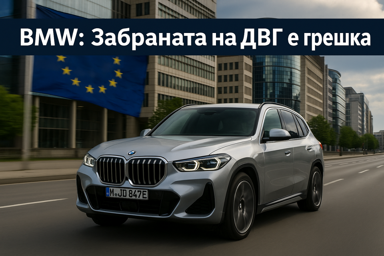 BMW: забраната на ДВГ през 2035 г. може да унищожи индустрията BMW: забраната на ДВГ през 2035 г. може да унищожи индустрията
