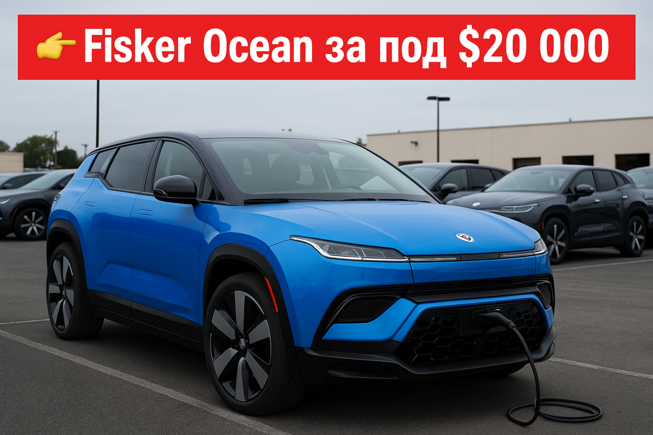 Дилър в Калифорния разпродава Fisker Ocean на рекордно ниски цени Дилър в Калифорния разпродава Fisker Ocean на рекордно ниски цени