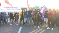Миньорите и енергетиците продължават с блокадите по автомагистралите „Тракия“ и „Струма“
