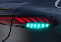 Mercedes ще използва тюркоазени светлини когато колите им са на автопилот