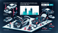 Защо ремонтът на електромобили е с 20% по-скъп от този на колите с ДВГ?