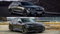 BMW M5 Touring срещу Audi RS6 Avant: битка на високопроизводителните комбита