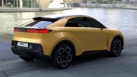 Volkswagen показва фентъзи електрическо купе EVX, стилизирано от Italdesign